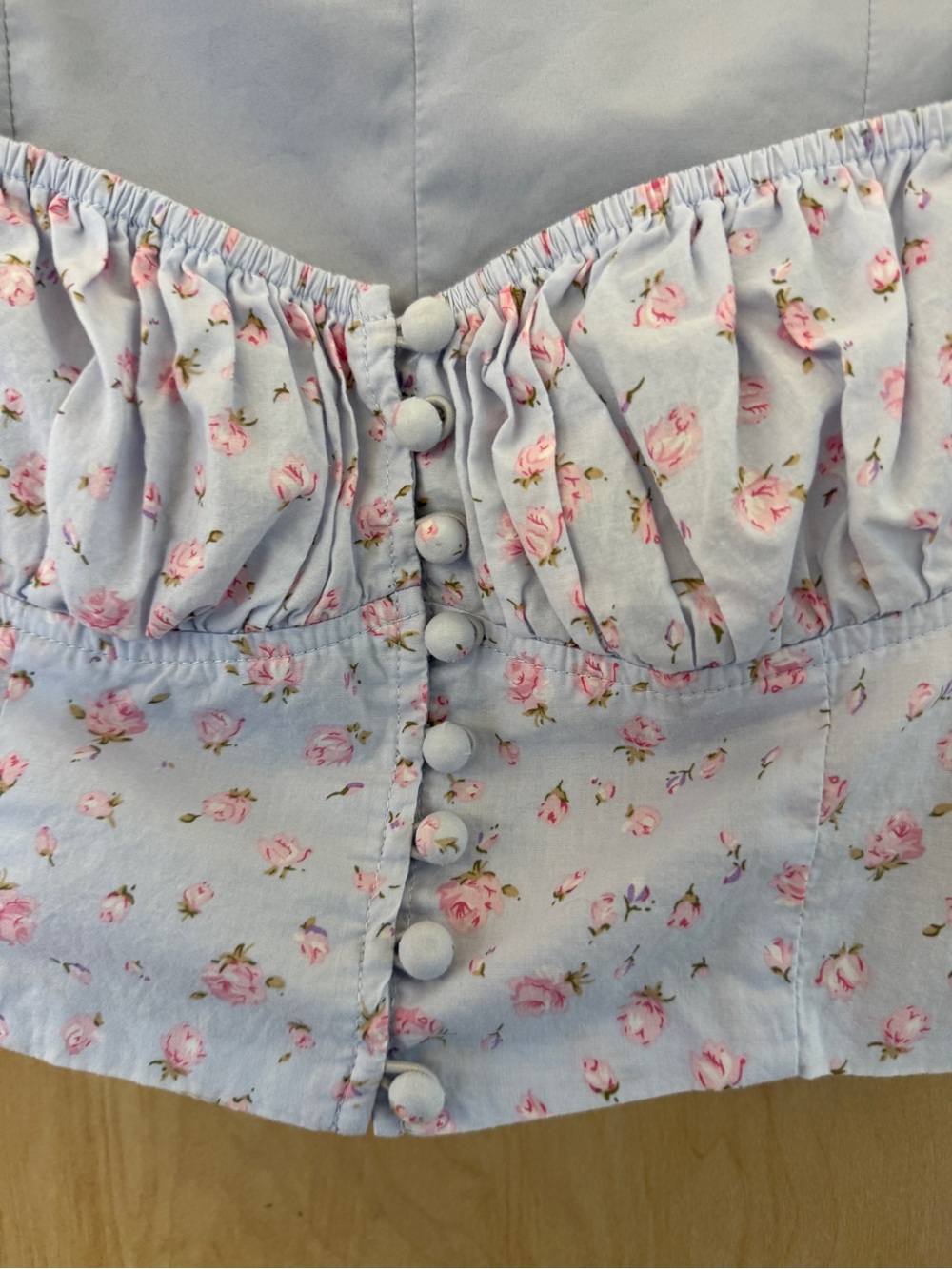 Princess Polly Lilac Benowa Crop Top: SZ 4 - Picture 5 of 12